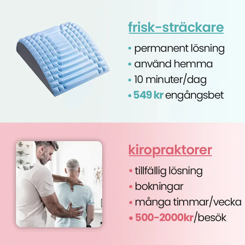 frisk | ryggsträckare