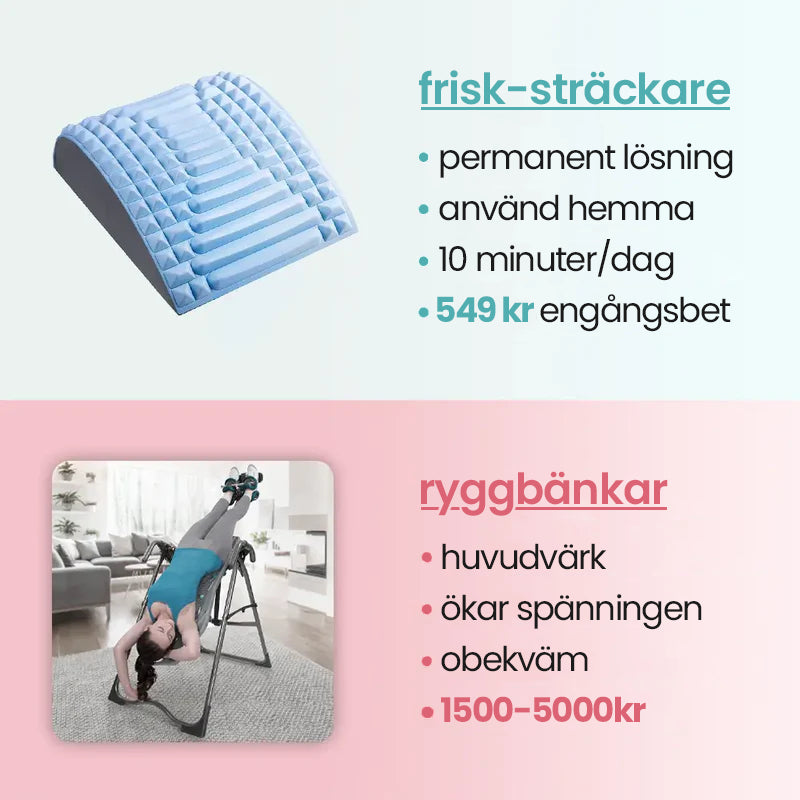 frisk | nack- och ryggsträckare